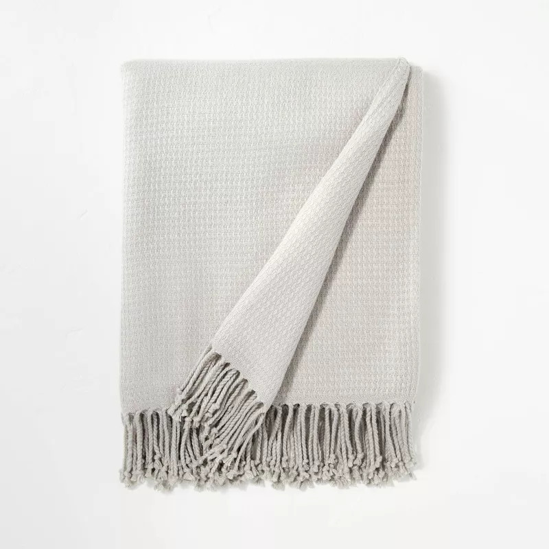 Solid Texture Woven Throw Blanket - Hearth & Hand™ with Magnolia | Target