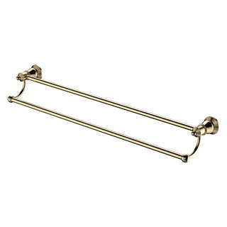 Fienza Lillian Double Towel Rail Urban Brass 81008UB | MyDeal - AU