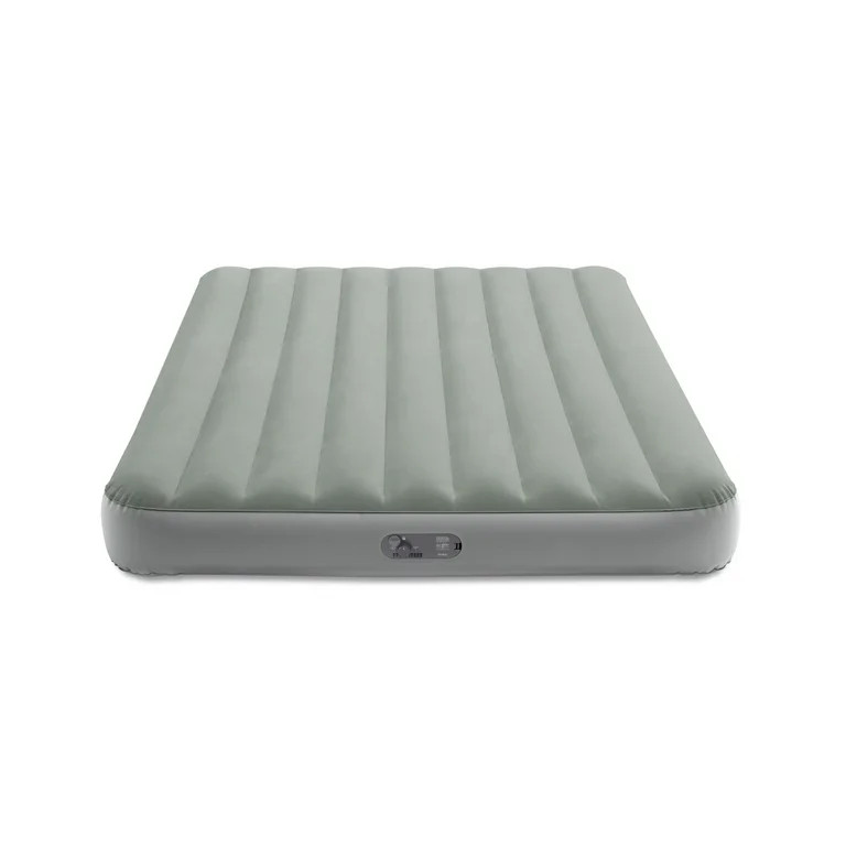 Intex 10" Queen Standard Dura-Beam Airbed Mattress with Built in Pump - Walmart.com | Walmart (US)