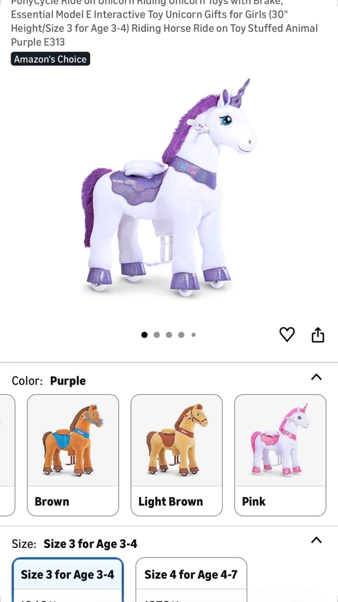 Because my girls played with their mini roller horses literally all year— we decided this cutie horse will be one of the big gifts this year. The amount of entertainment it will provide will pay for itself!

#LTKFamily #LTKKids #LTKGiftGuide
