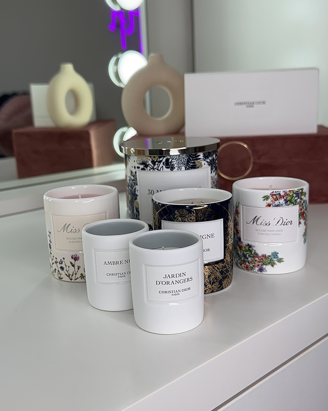 Current candle selection