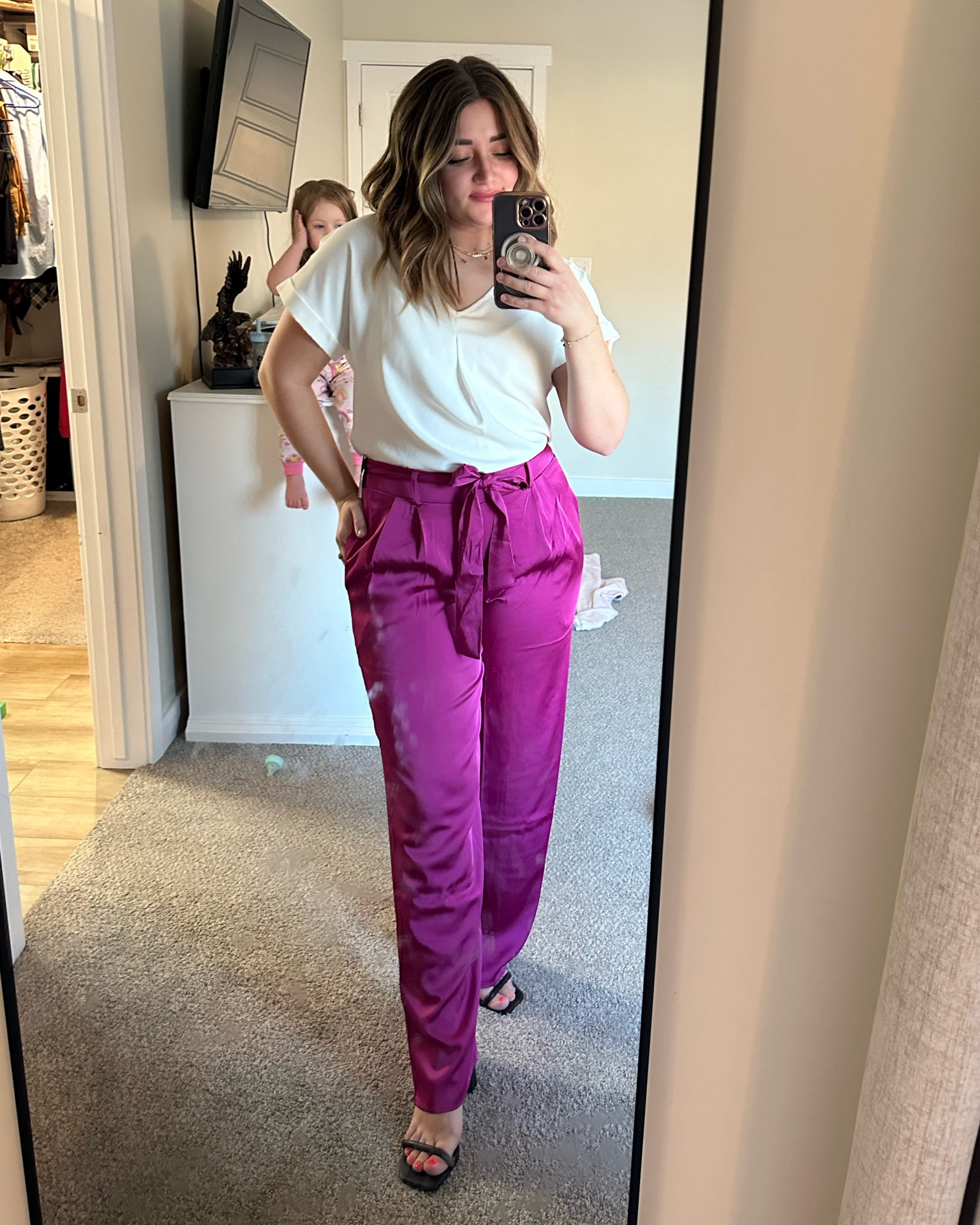 Wearing a medium in the top and bottoms. Shoes are true to size! Such a classic staple piece for the closet.

#LTKworkwear #LTKmidsize #LTKfindsunder50