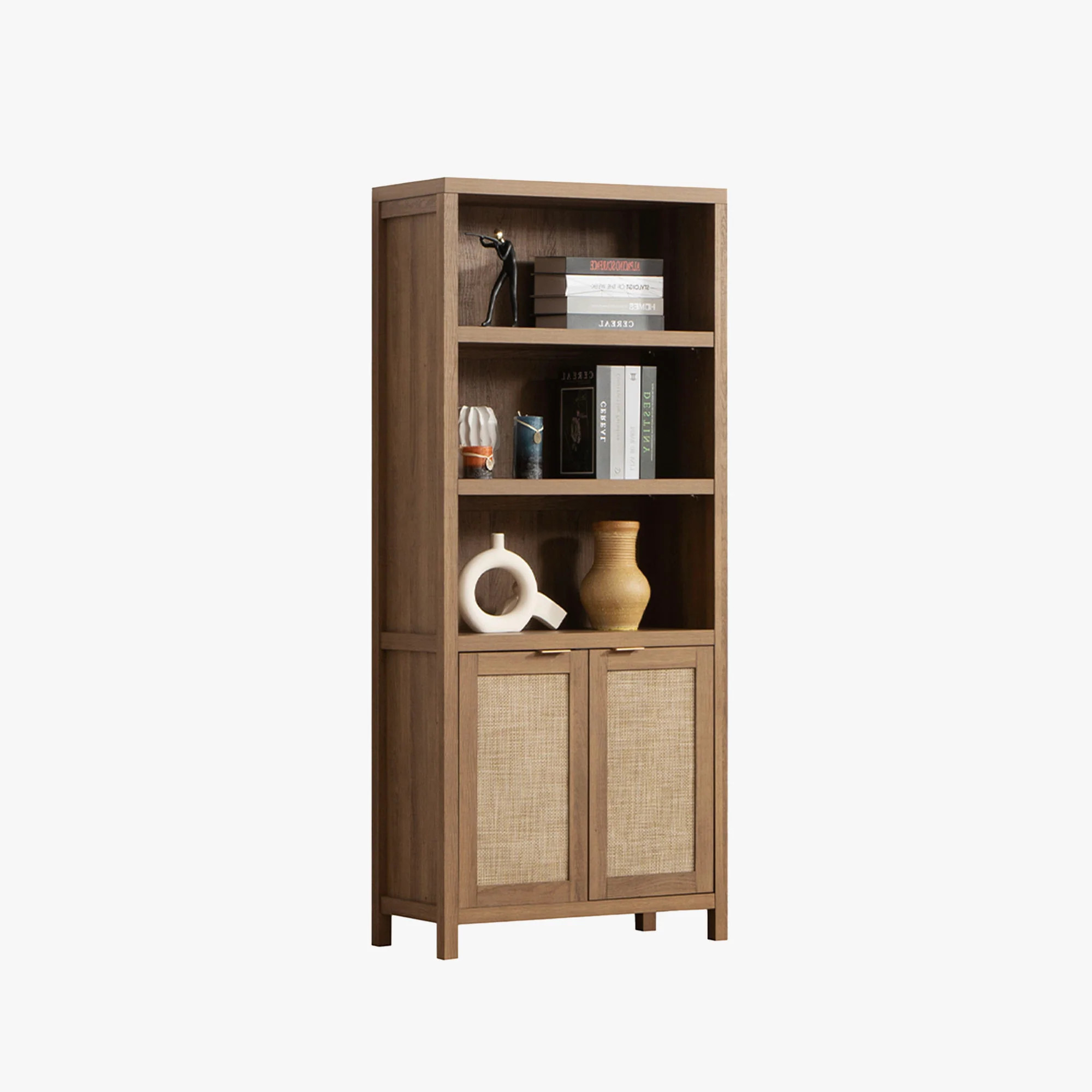 Savanna 5-Shelf Tall Bookcase | SICOTAS