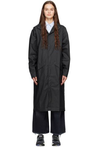 Black Longer Coat | SSENSE