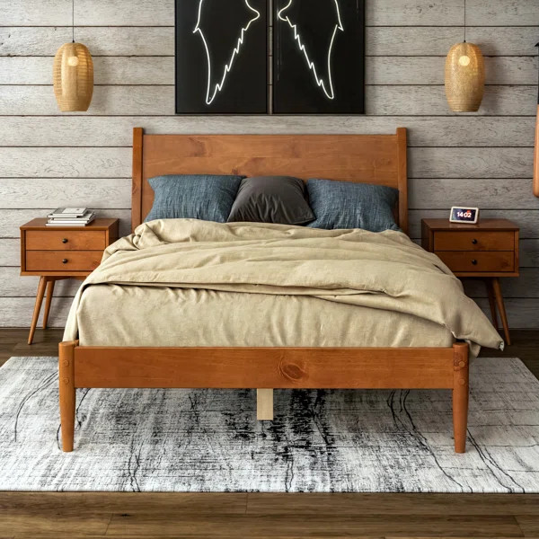 Ashlie Solid Wood Platform Bed | Wayfair North America