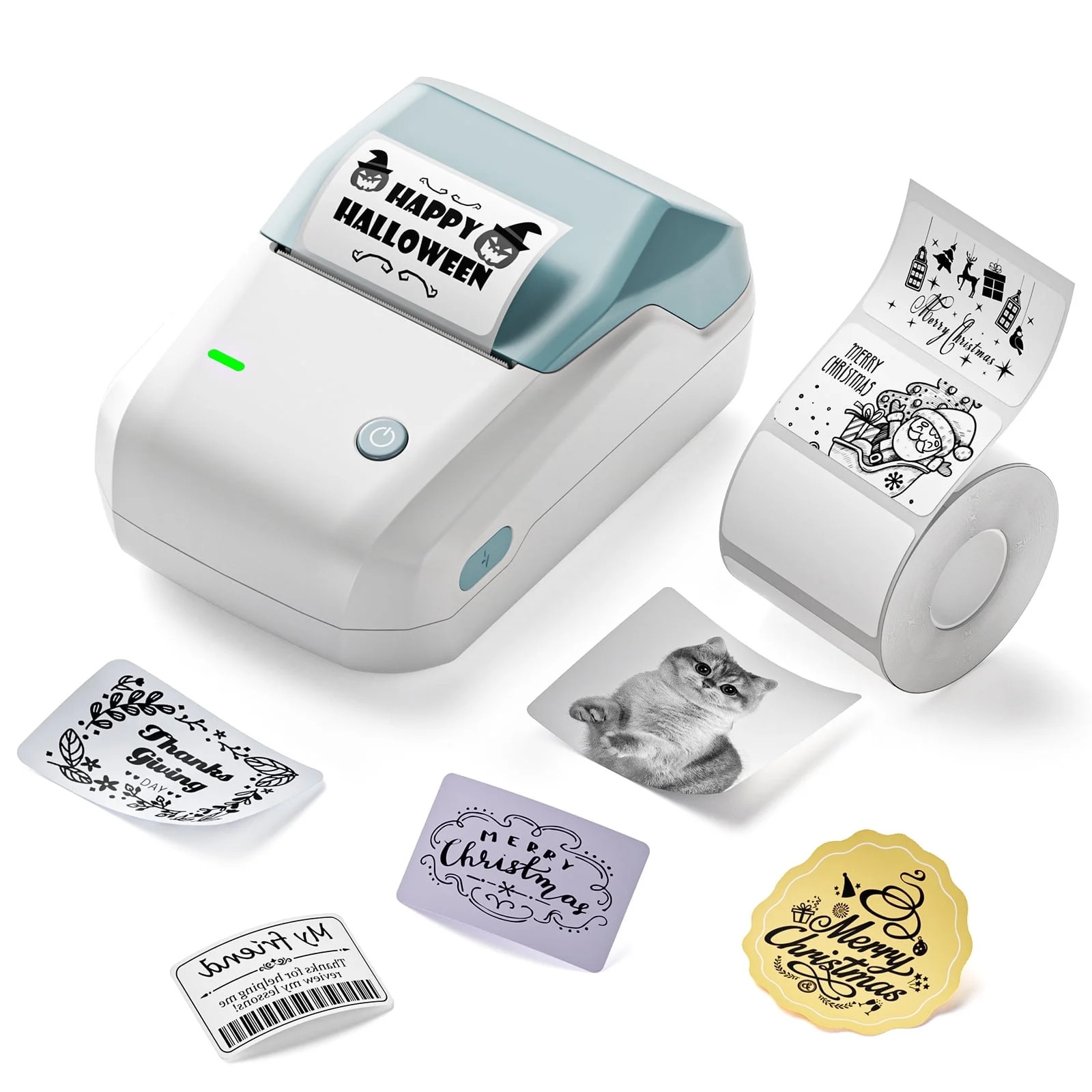 NIIMBOT B1 Label Makers, 2 Inch Bluetooth Label Maker Auto Identification Portable Label Printer ... | Walmart (US)