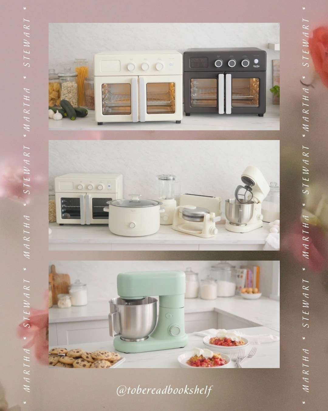 Shop Martha Stewart kitchen appliances at Amazon! Most items come in Linen White, Sky Blue, Honeydew Green, & Caviar Gray. 

These would also make perfect gifts for Mother’s Day! 🌸

Check out my “Mother’s Day” post collection and gift guide for more Mother’s Day gift ideas!

Keywords: blender, toaster, rice maker, crock pot, French door air fryer, air fryer, waffle maker, stand mixer, matching set, home appliances, kitchen upgrades 

#LTKfoodie #LTKMothersDay #LTKHome