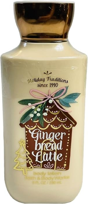 Bath and Body Works Gingerbread Latte Body Lotion 8 ounce Full size | Amazon (US)