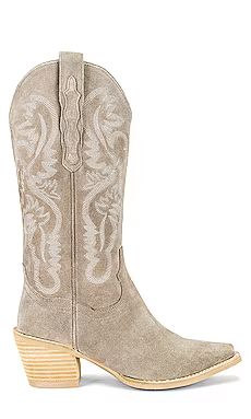 Jeffrey Campbell Dagget Boot in Taupe Suede from Revolve.com | Revolve Clothing (Global)