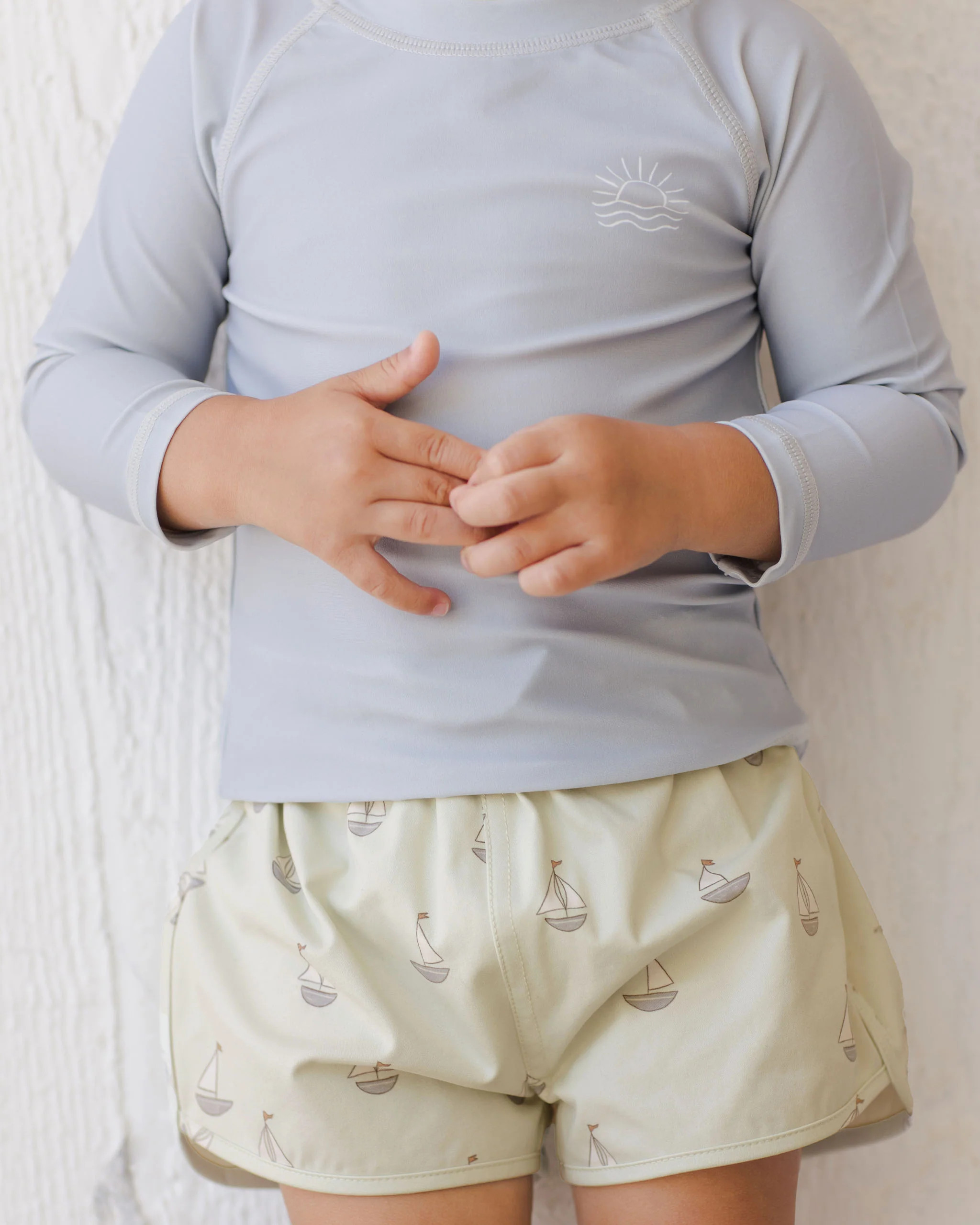 Boys Swim Short || Sailboats | Rylee + Cru