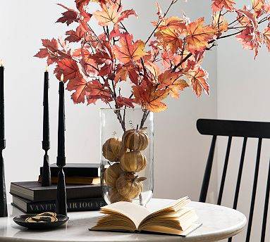 Woven Pumpkin Vase Filler | Pottery Barn (US)