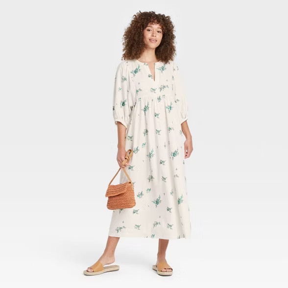 Women's Balloon Long Sleeve Dress - Universal Thread™ | Target