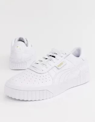 Puma Cali Triple White Sneakers | ASOS US