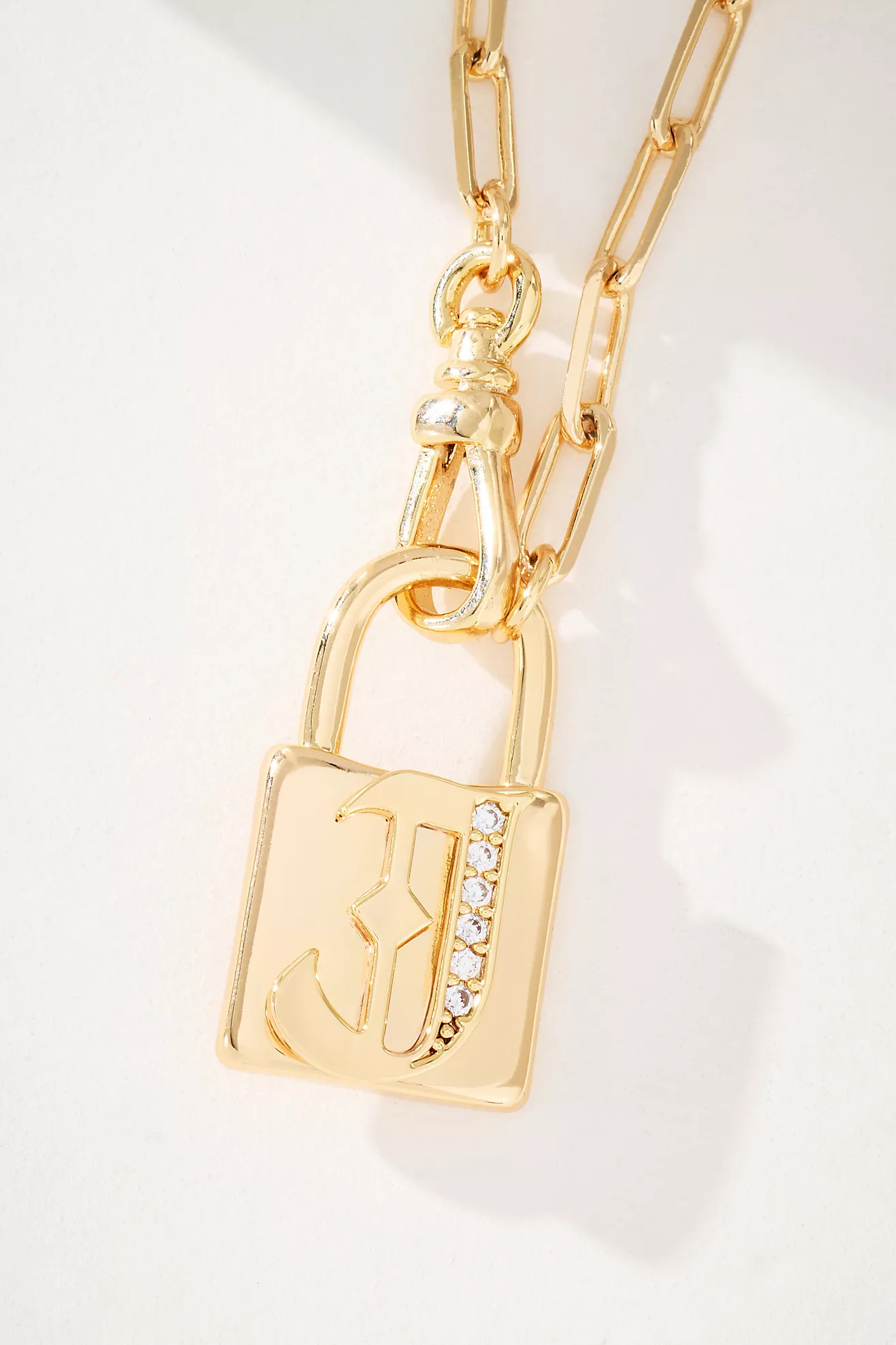 Monogram Pendant Necklace | Anthropologie (US)