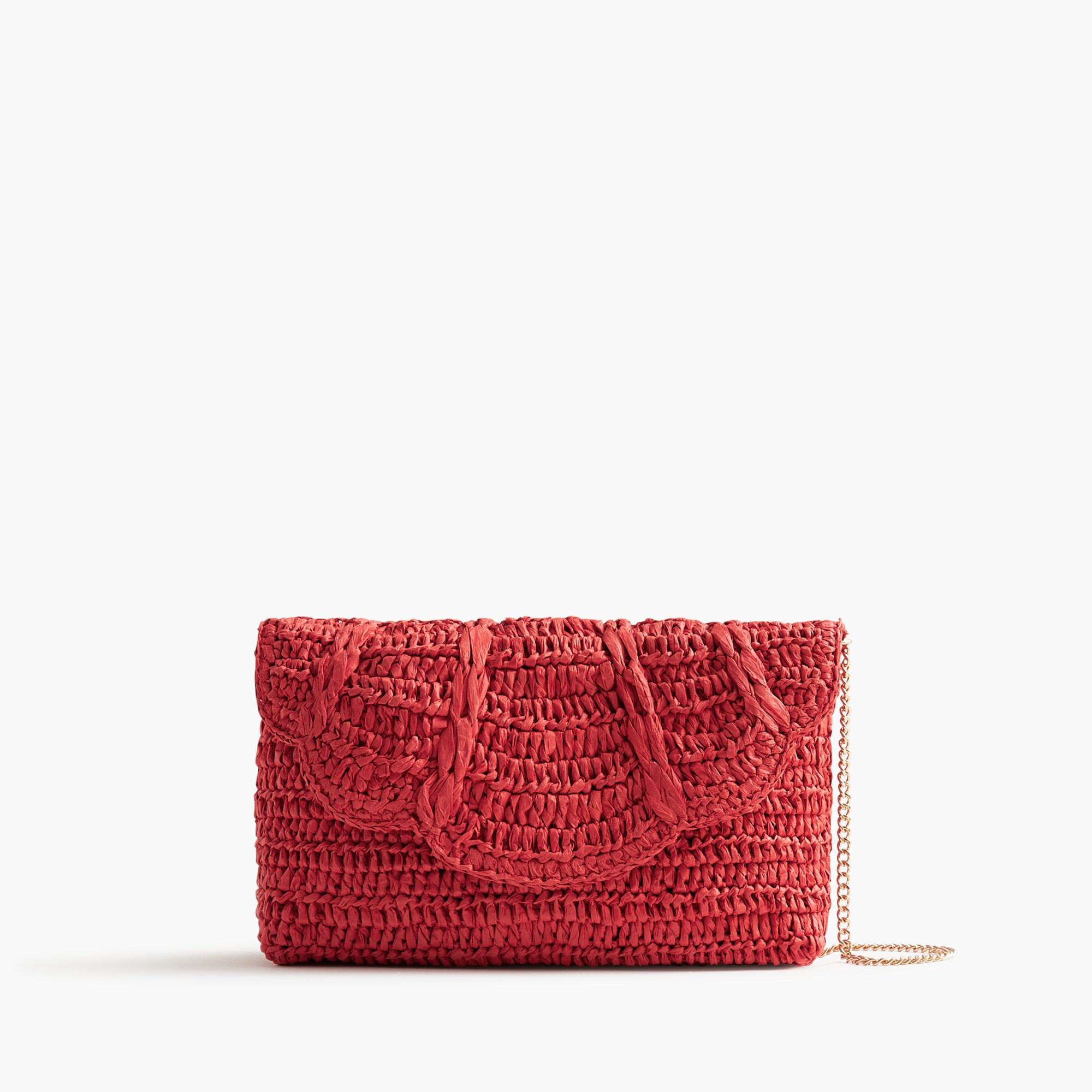 Scalloped clutch | J.Crew Factory
