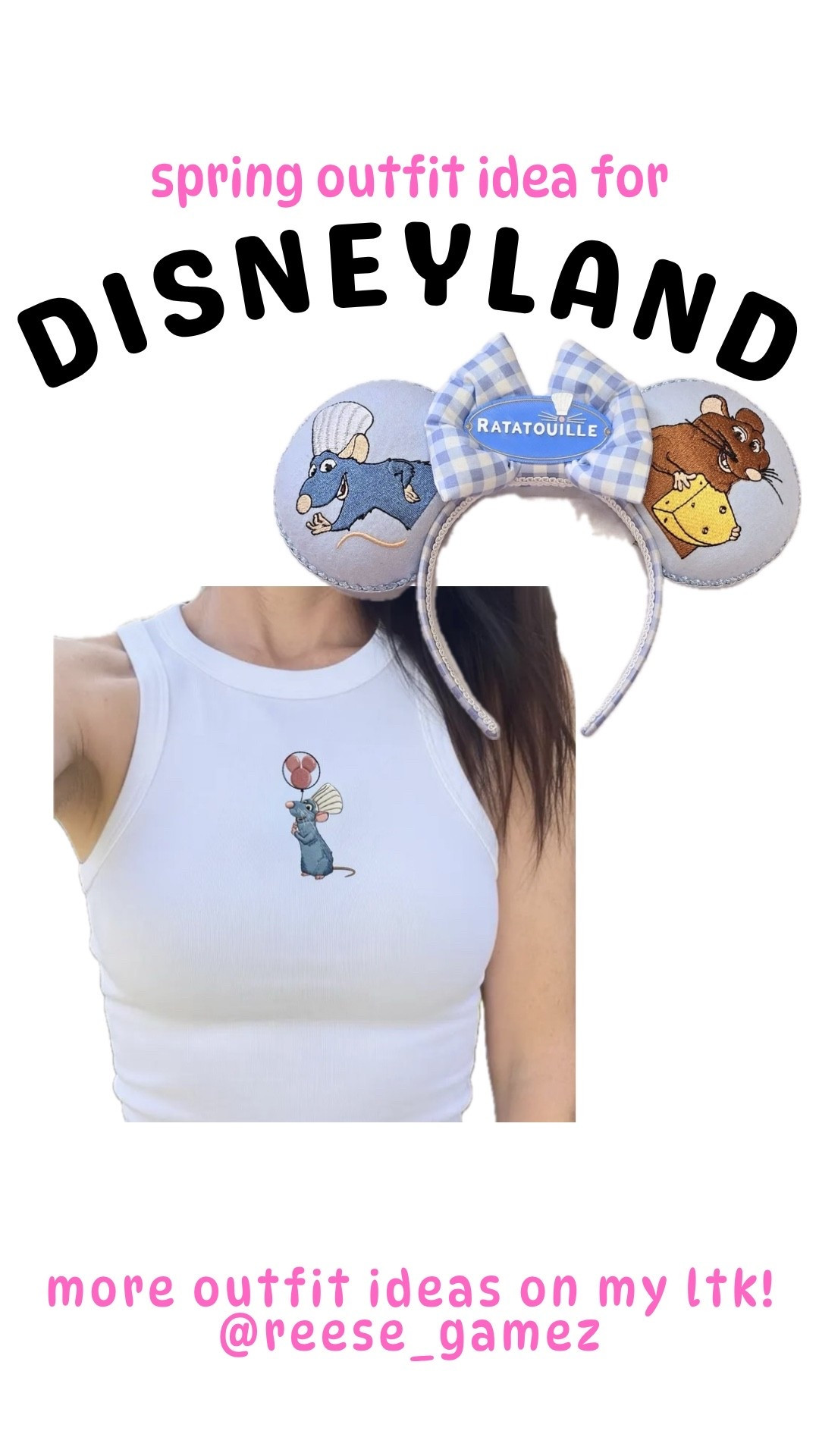 disney outfit, disneyland outfit, disney outfits, disneyland outfits, ratatouille outfit, remy outfit, mickey ears, minnie ears

#LTKSeasonal #LTKTravel #LTKootd