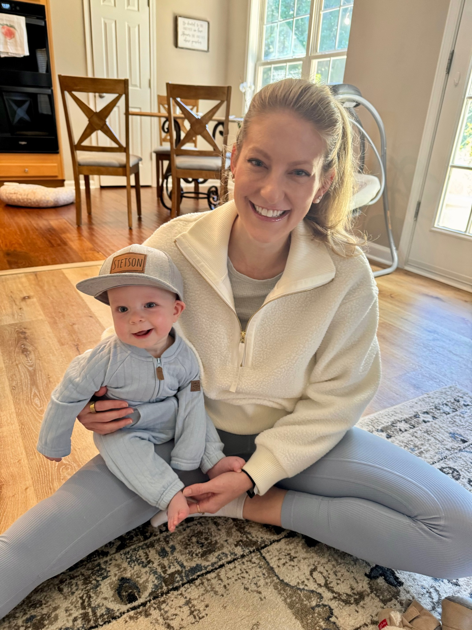 Fall walking outfits complete with Sherpa and half zip details, of course! 

#LTKBaby #LTKActive #LTKFamily