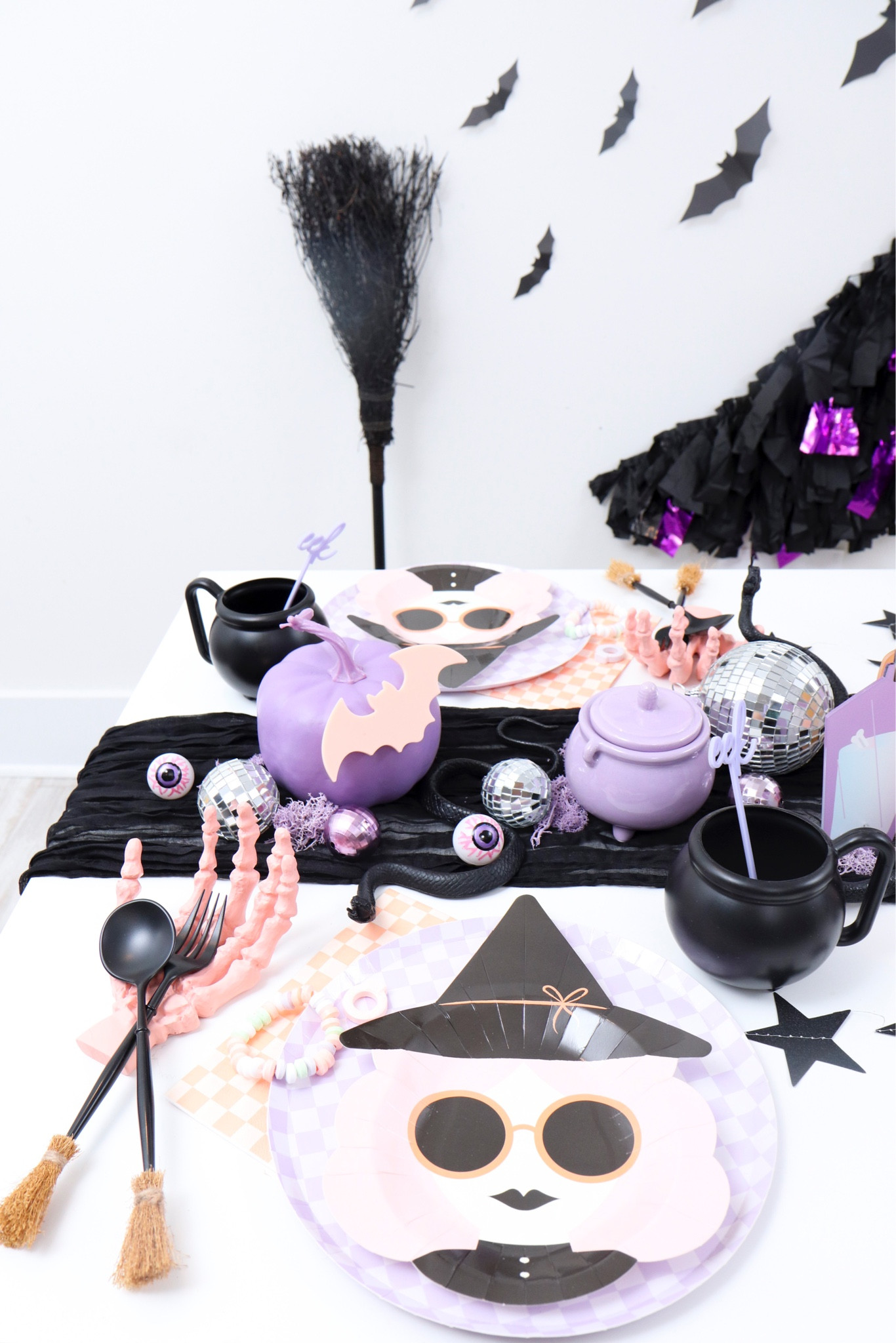 Conjure up a Little Witches Halloween Party 🧙🏻‍♀️a magical theme kids are sure to love! Filled with cauldrons, broomsticks, potions and more! #halloweenparty #halloweenpartydecor #witchparty #kidshalloweenparties

#LTKparties #LTKHalloween #LTKkids