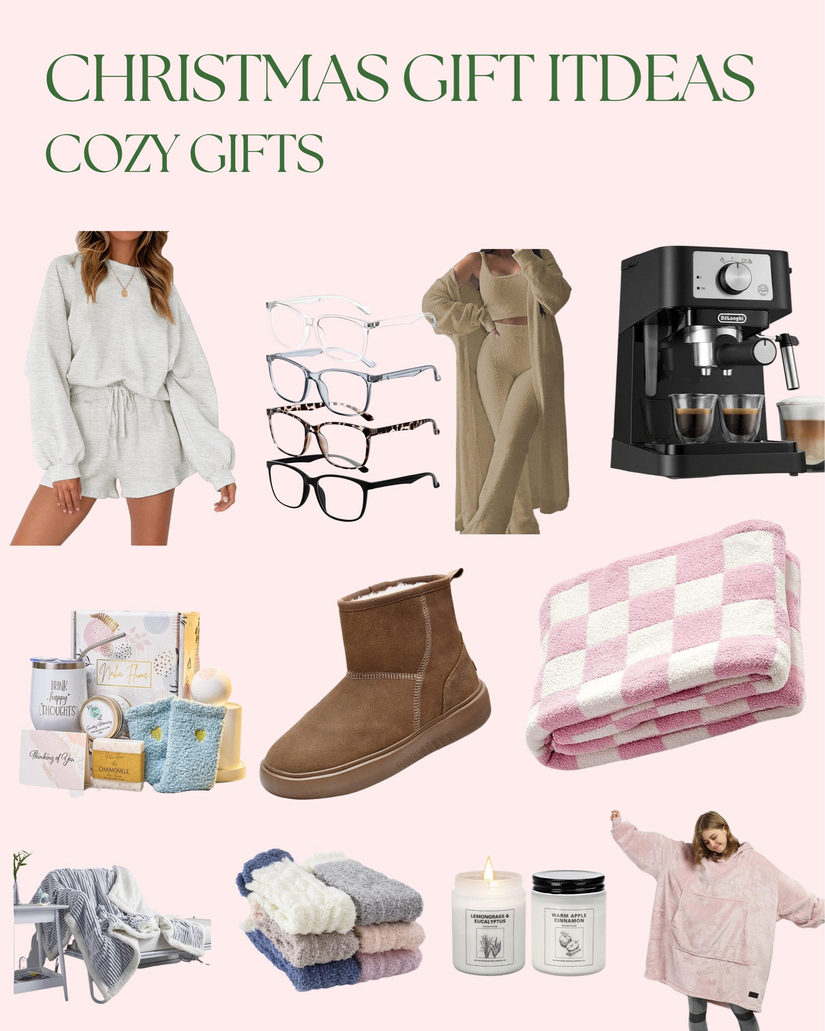 Cozy gift ideas 

#LTKHoliday #LTKGiftGuide #LTKSeasonal