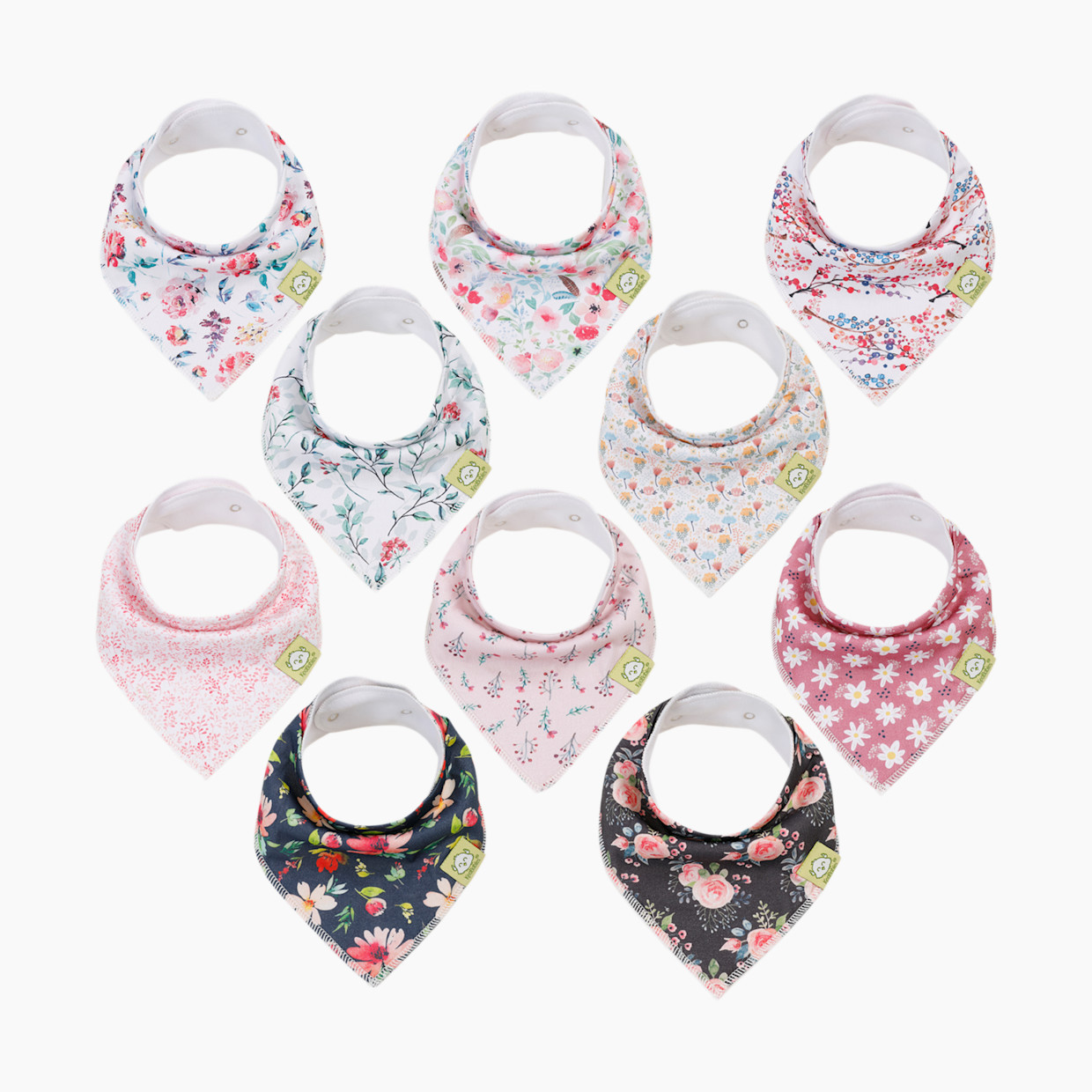 Organic Bandana Bibs (10 Pack) | Babylist