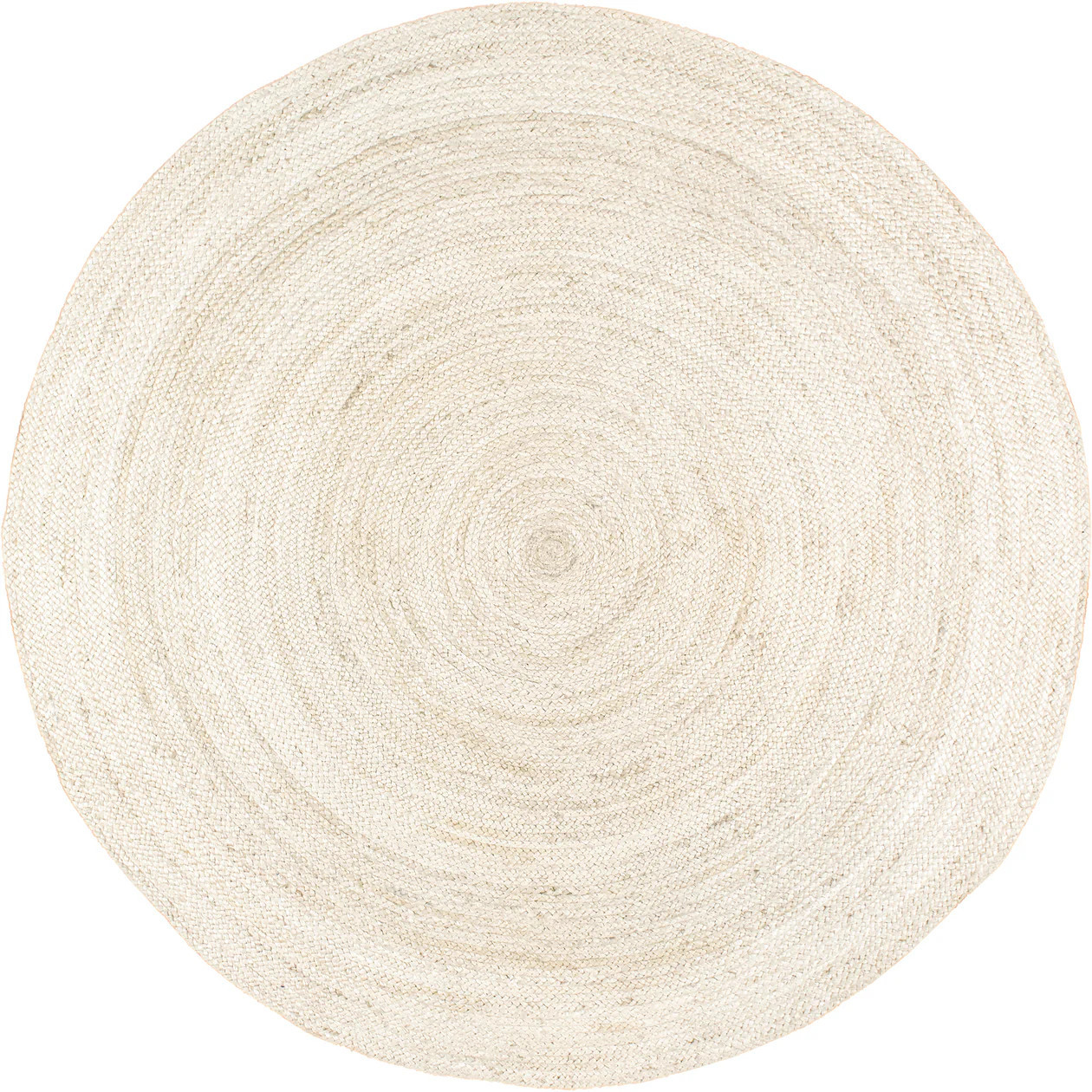 Jute Braided Rug | Off White | Rugs USA