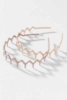 KITSCH Zigzag Headbands, Set of 2 | Anthropologie (US)