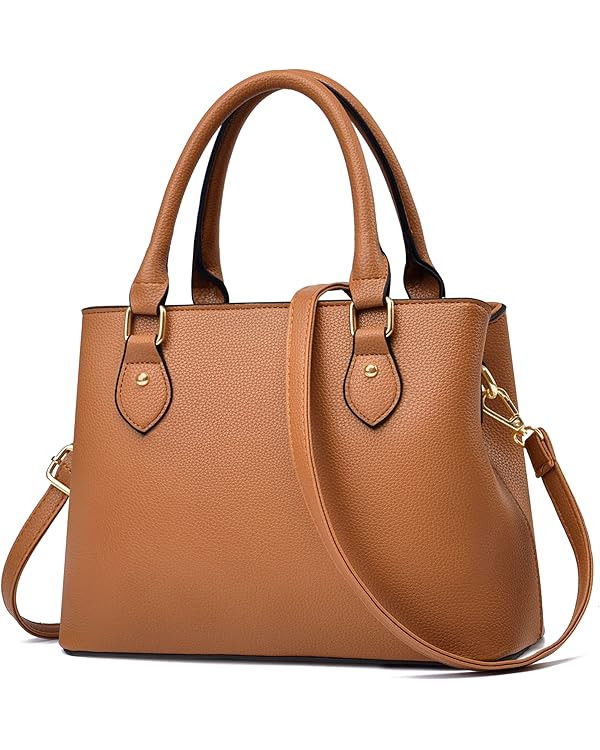 CHICAROUSAL Purses and Handbags for Women Leather Crossbody Bags Women's Tote Shoulder Bag | Amazon (US)
