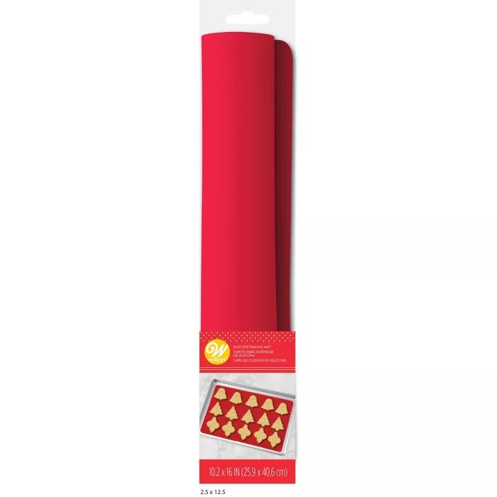 Wilton 16"x10" Silicone Baking Mat Red | Target