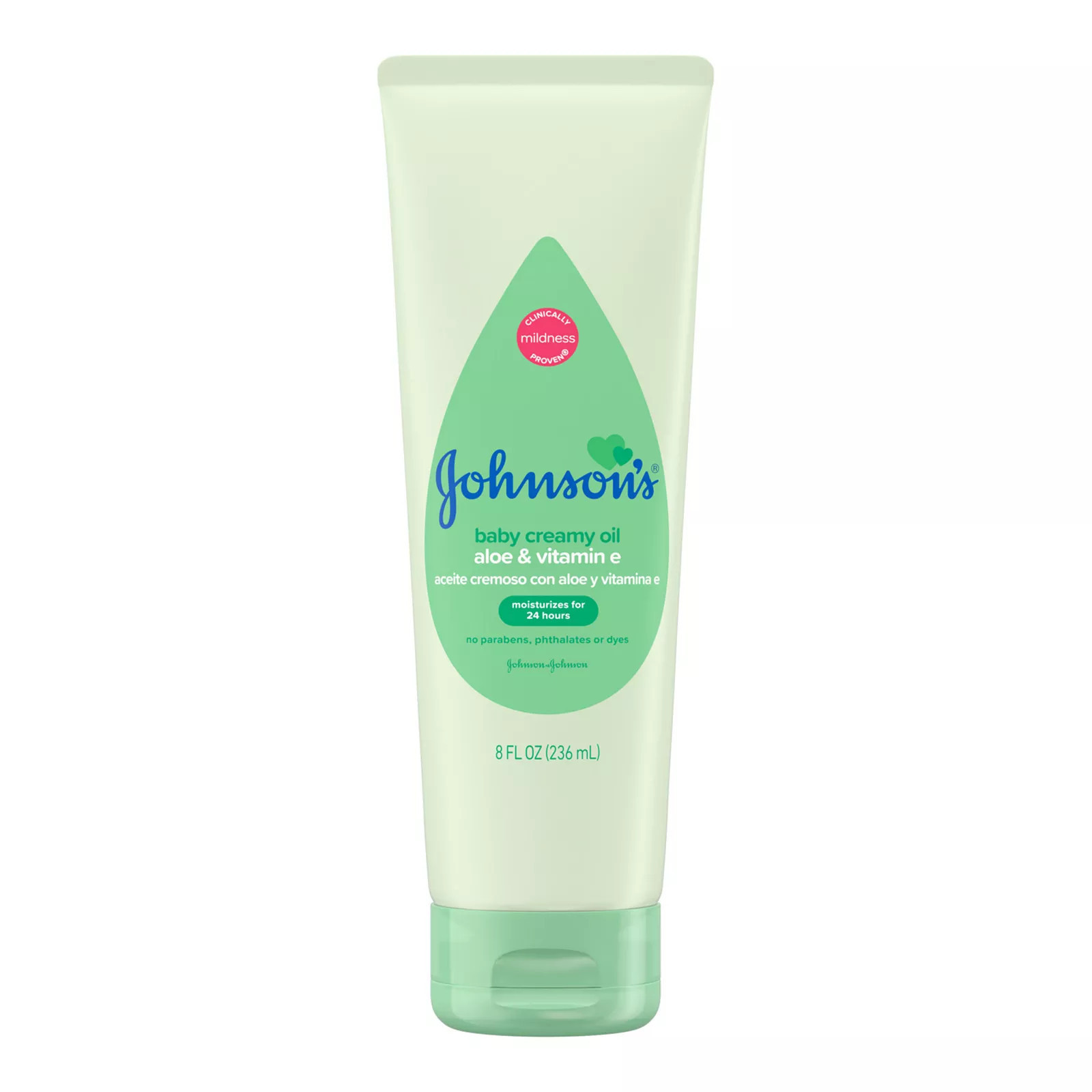 Johnson's® Baby Creamy Oil, Aloe & Vitamin E, None | Kohl's