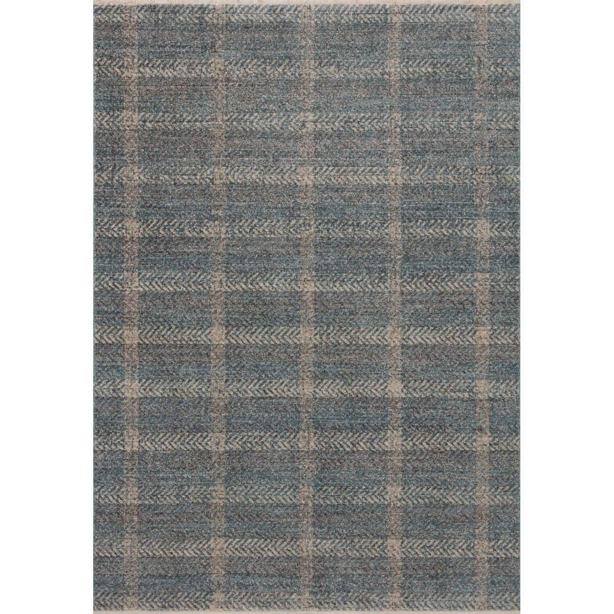 Angela Rose x Loloi Ember Blue / Beige Area Rug | Wayfair North America