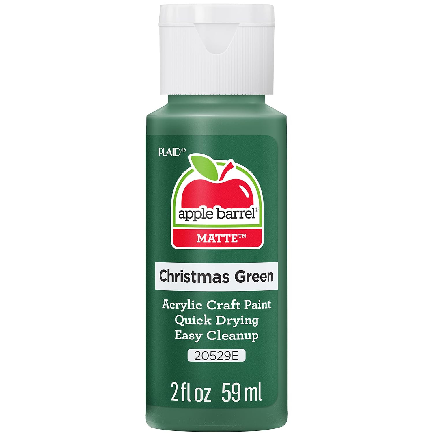 Apple Barrel Acrylic Paint in Assorted Colors (2-Ounce), 20529 Christmas Green | Amazon (US)