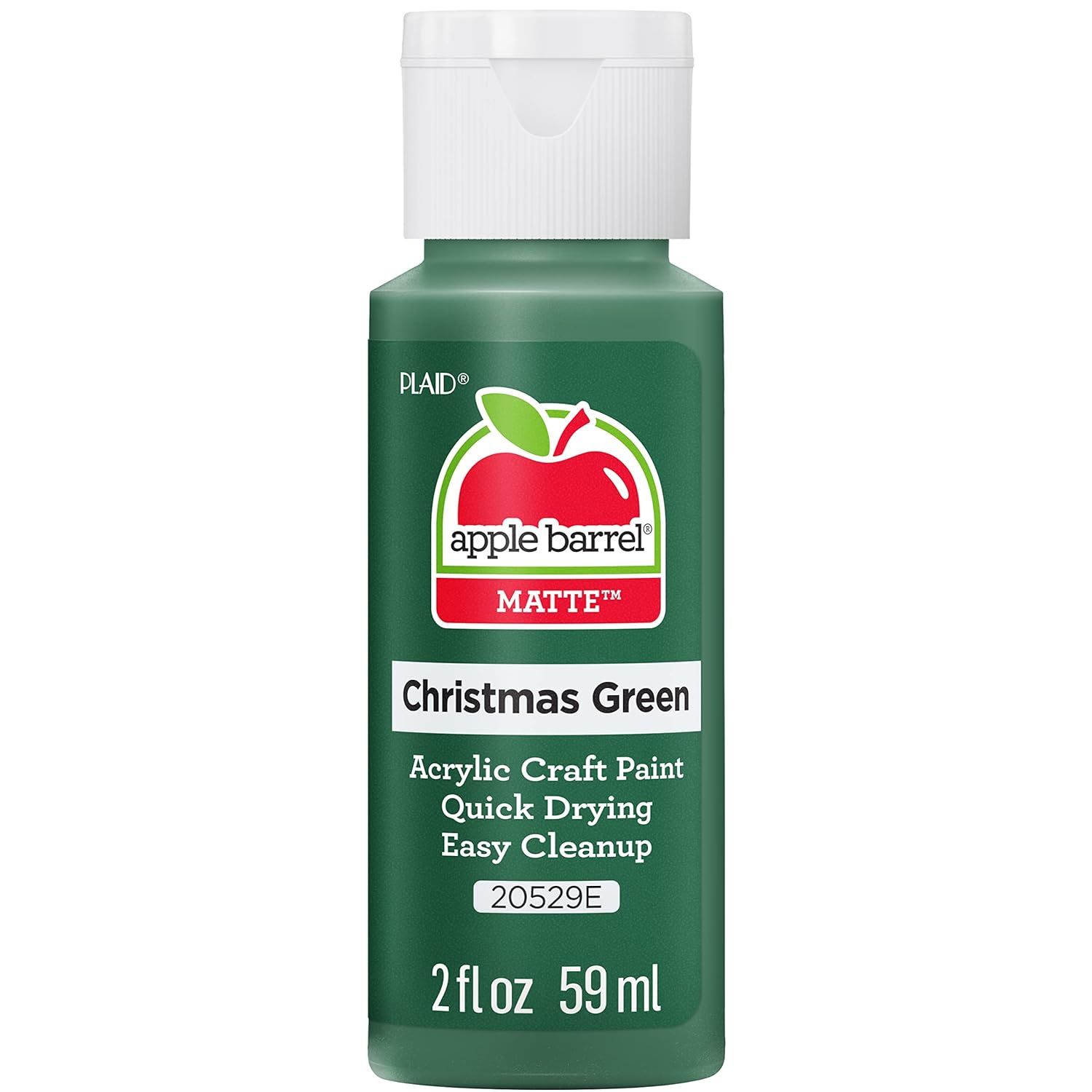 Apple Barrel Acrylic Paint in Assorted Colors (2-Ounce), 20529 Christmas Green | Amazon (US)