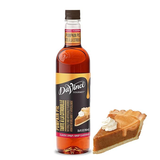 DaVinci Gourmet Classic Pumpkin Pie Syrup, 25.4 Fluid Ounces (Pack of 1) | Amazon (US)