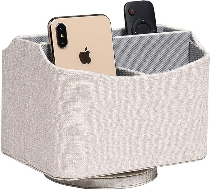 UnionBasic Rotating Desk Organizer, 360 Degree Desk Spinning Caddy, Desktop TV Guide/Mail/Media/R... | Amazon (US)