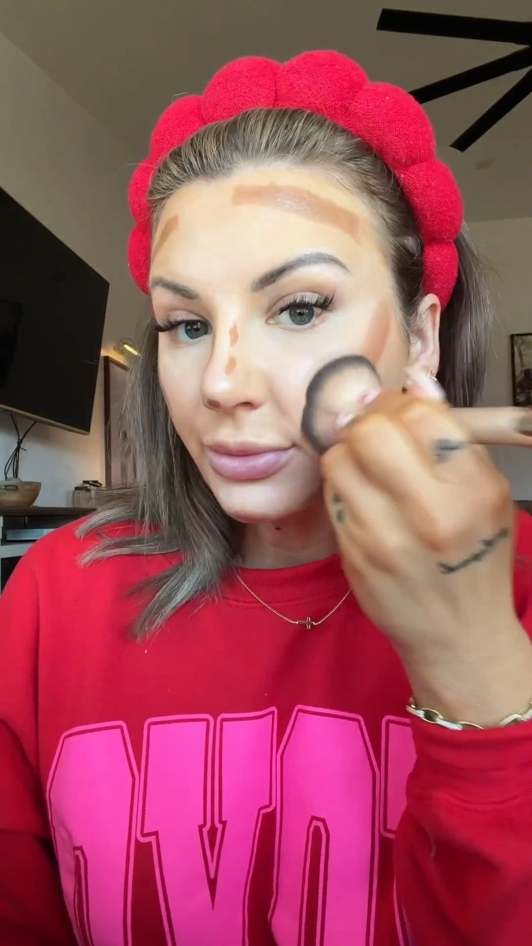 Today was content day!! 📸💄 #dibsbeauty

Lashes are POSH from WinkClique // DC: MAMARANDSS

O/S Foundation - medium 10
DIBS Stick - cocoa kiss/wine not
Fenty Blush - Sundress Szn
Charlotte Tilbury Powder - Medium
Tarte Concealer - fair light neutral 
Eyeshadow Stick - 115 Twinkly Rose

#LTKBeauty #LTKSaleAlert #LTKgrwm