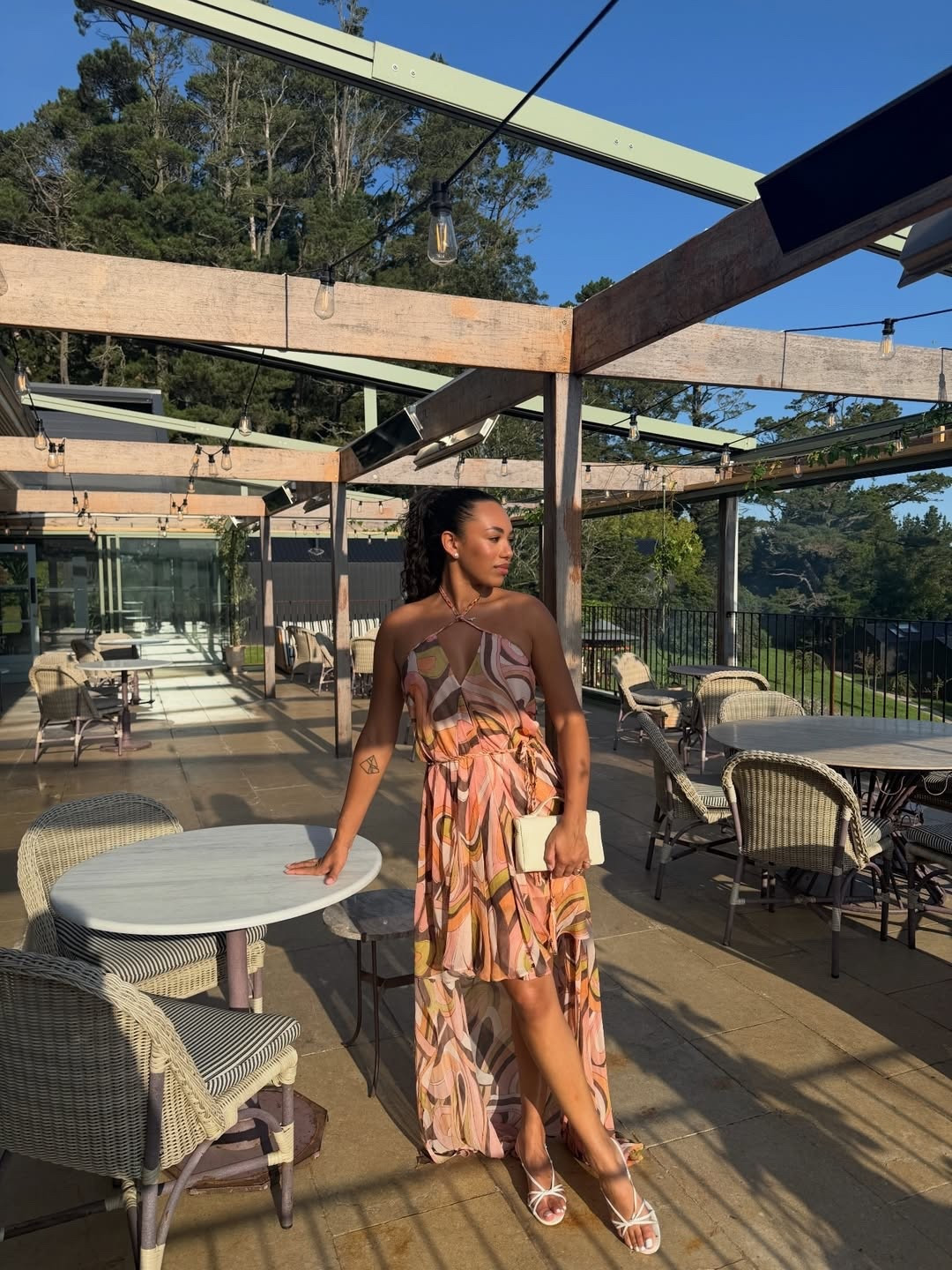 Still loving the abstract print of this ruffle dress! 

#LTKgrwm #LTKdayinmylife #LTKootd