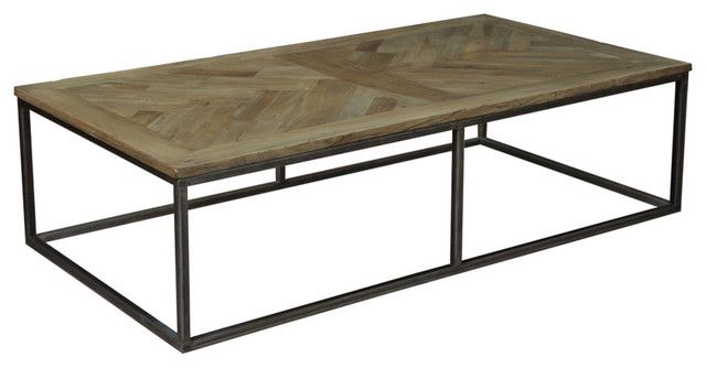 https://www.houzz.com/product/37261312-alby-cocktail-table-with-driftwood-finish-industrial-coffee-t | Houzz 