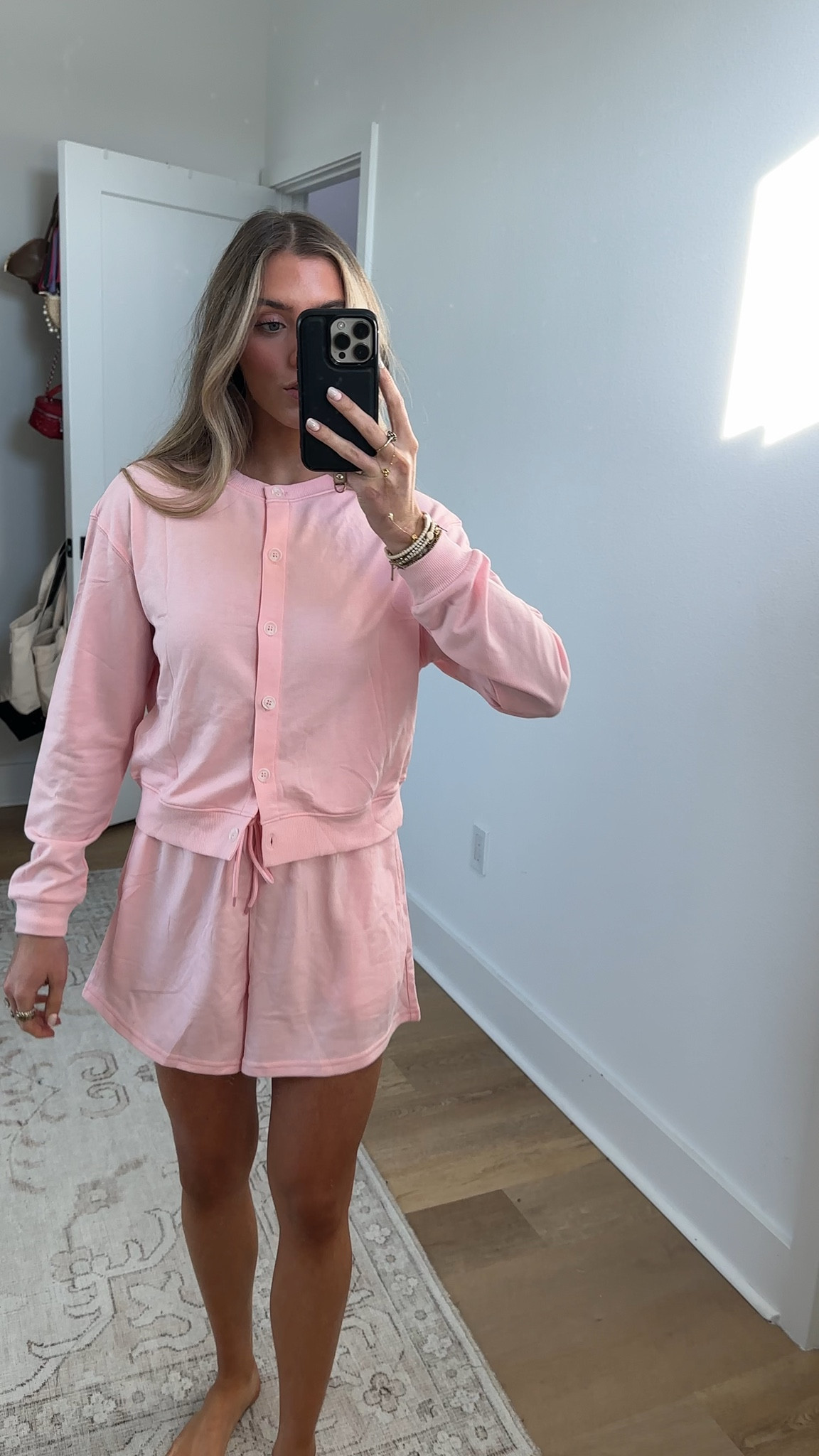 Amazon size small Tankaneo Womens 2 Piece Outfits Sweatsuit Button Down Tops and Shorts Casual Matching Lounge Set Travel Tracksuit

#LTKSaleAlert #LTKootd #LTKSeasonal