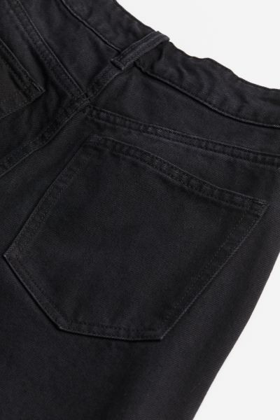 Straight High Jeans - Black - Ladies | H&M US | H&M (US + CA)