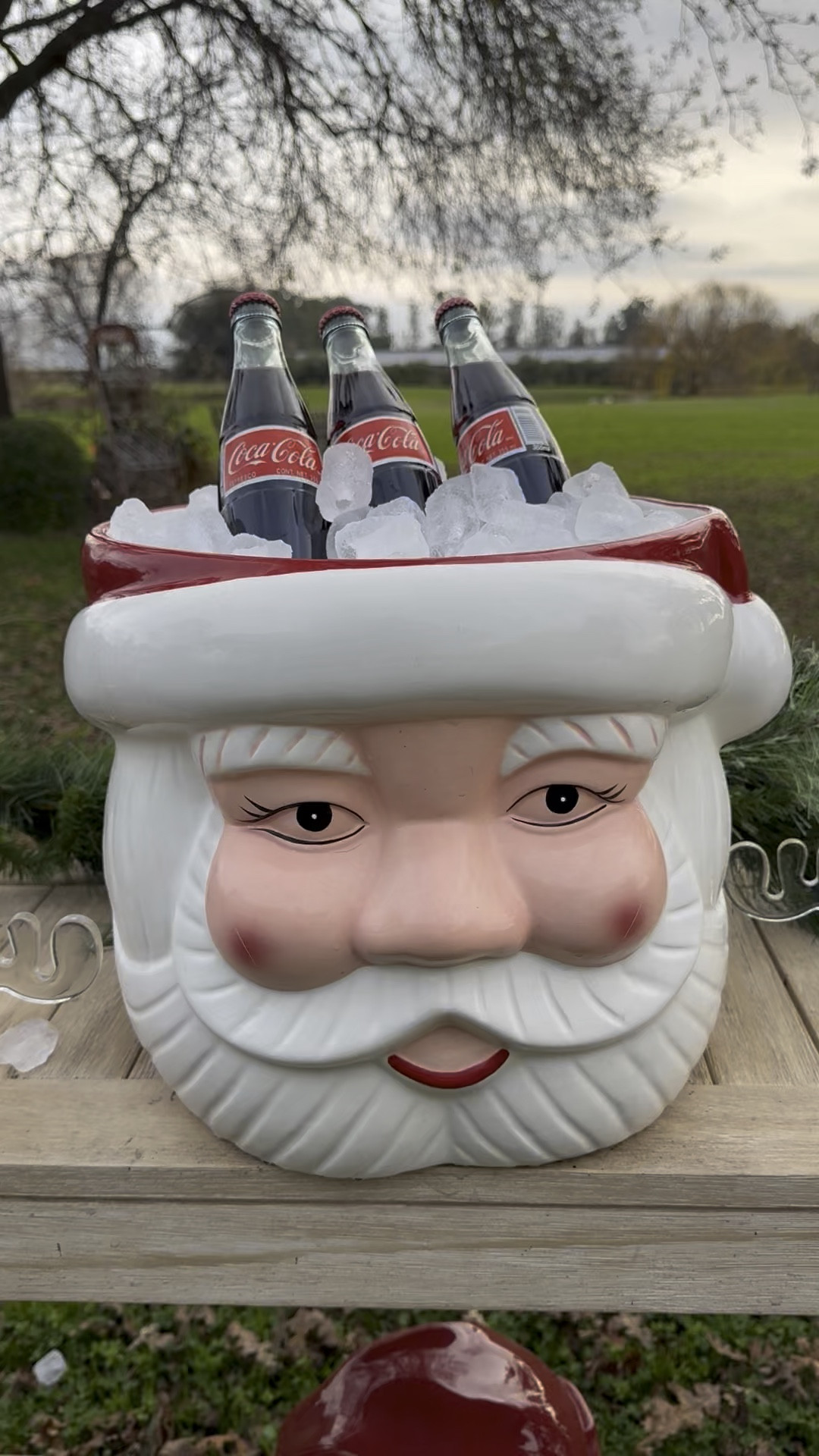 Love this Santa party bucket! It’s huge!! I used two bags of crushed ice and added coke bottles! You could definitely add more drinks, it’s totally up to you! I love it. It’s perfect for a holiday party and Christmas dinner! ❤️🎅🏻

#LTKParties #LTKHoliday #LTKHome