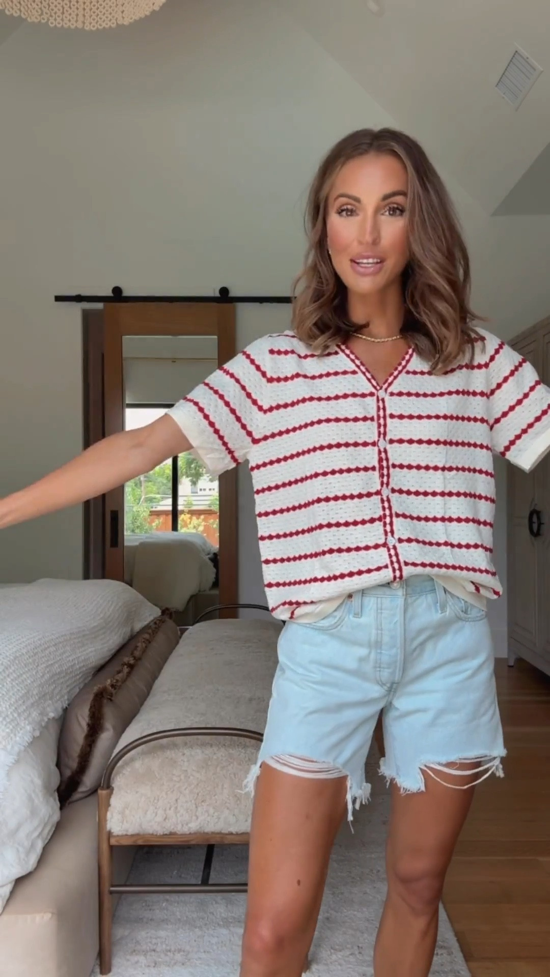 cute little sweater tee + levi’s denim shorts both under $45 rn!! #amazon #primedaydeals

#LTKFindsUnder50 #LTKStyleTip