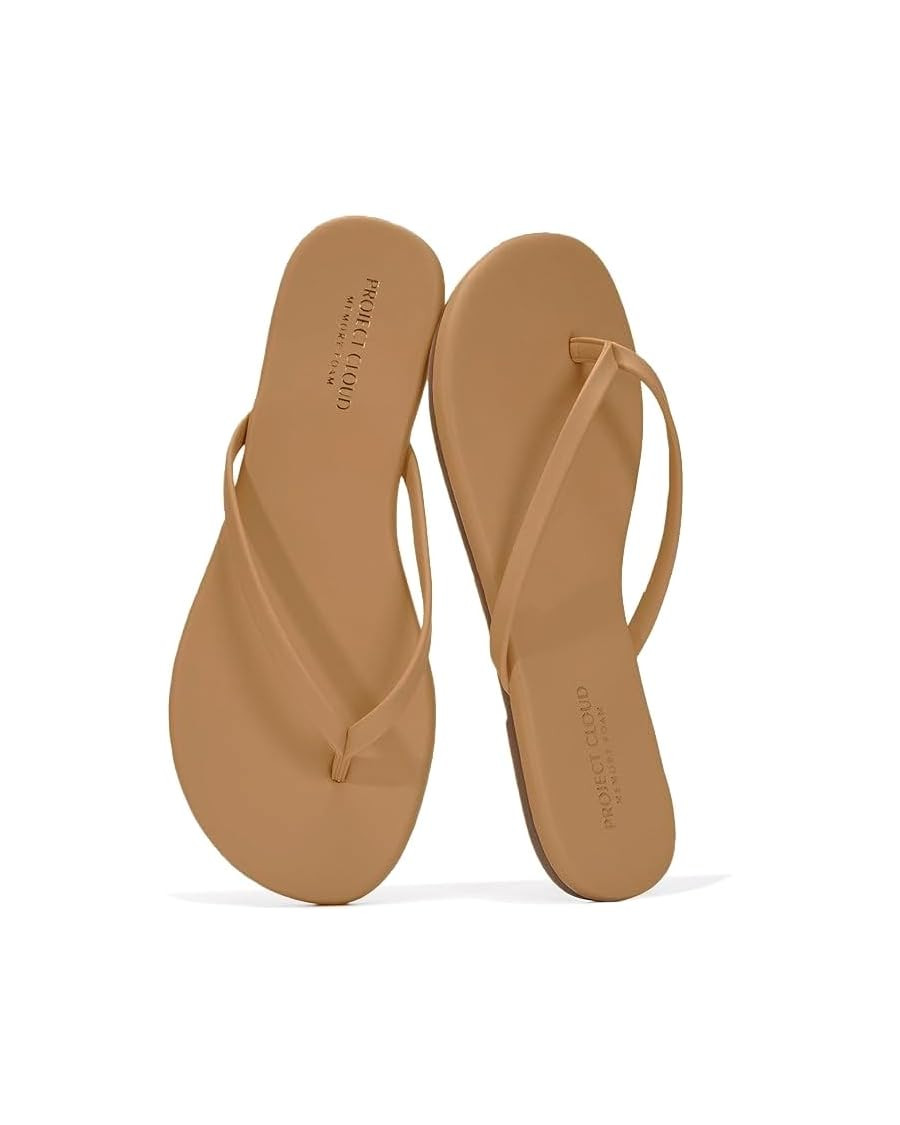 Project Cloud Flip Flops for Women Footwear- Lightweight and Memory Foam Insole Sandals for Women... | Amazon (US)