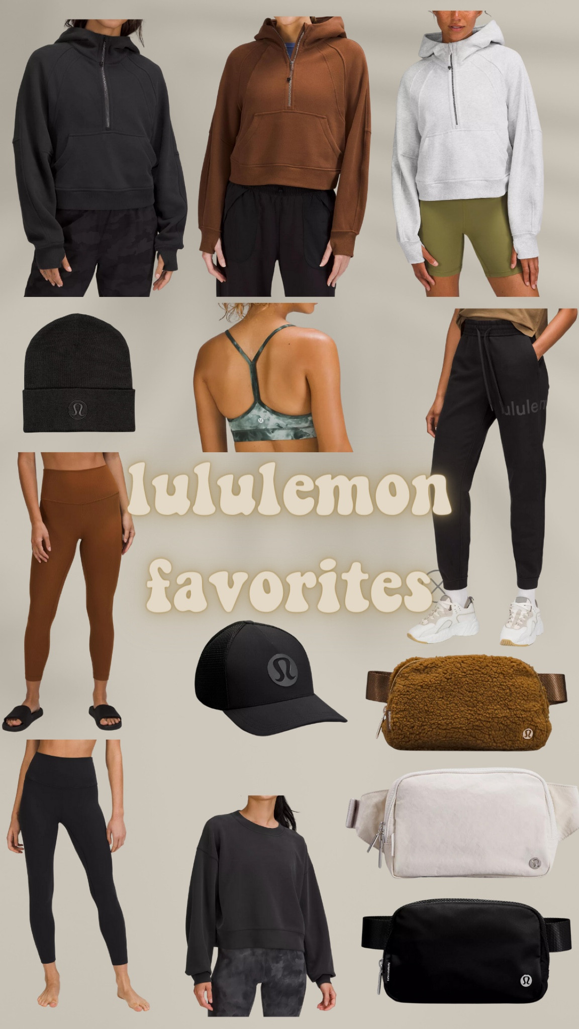 Lululemon Favorites

Lulu, scuba half zip, ribbed aligns, align, joggers, trucker hat, belt bag, Sherpa belt bag, softstreme, align joggers

#LTKfit