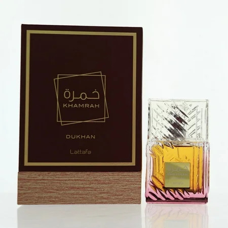 Khamrah Dukhan 3.4 Eau De Parfum Spray by Lattafa Box for Men | Walmart (US)
