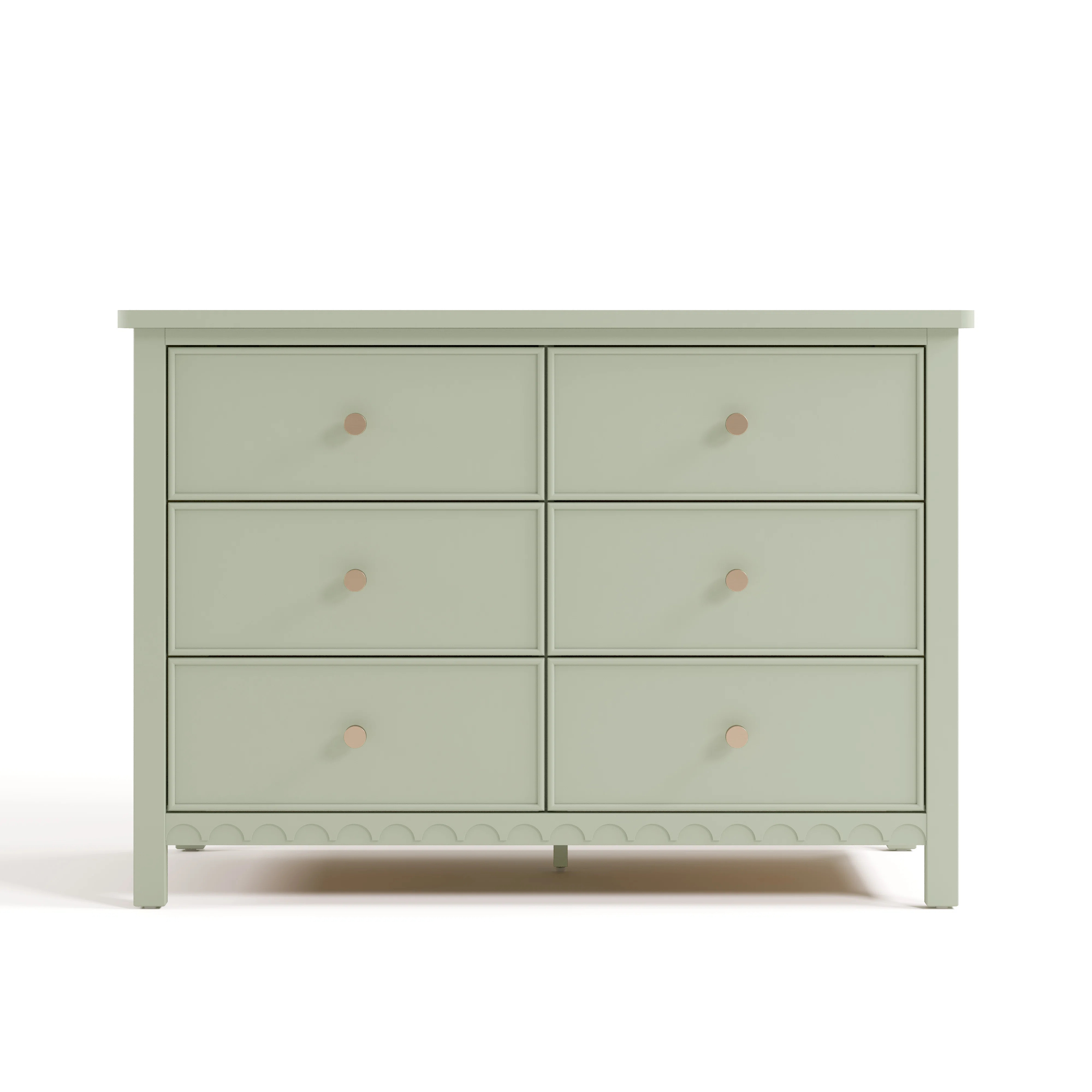 Sasha 6 Drawer Double Dresser | Wayfair North America