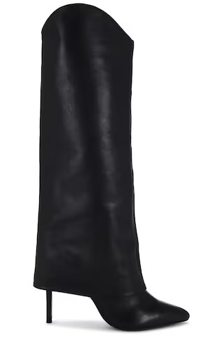 Schutz Maryana High Boot in Black from Revolve.com | Revolve Clothing (Global)