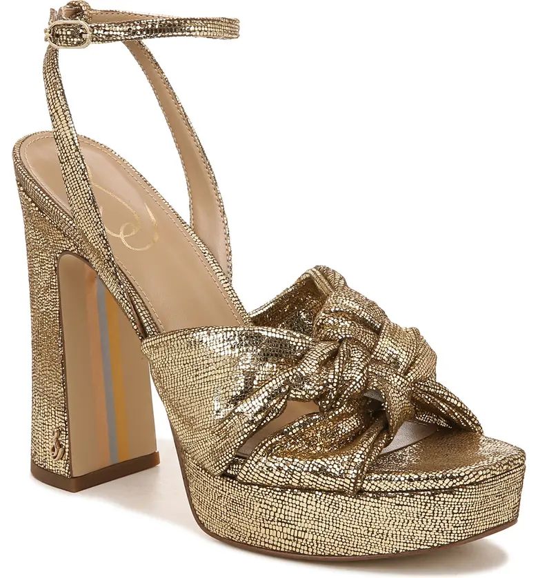 Sam Edelman Kristen Ankle Strap Platform Sandal | Nordstrom | Nordstrom