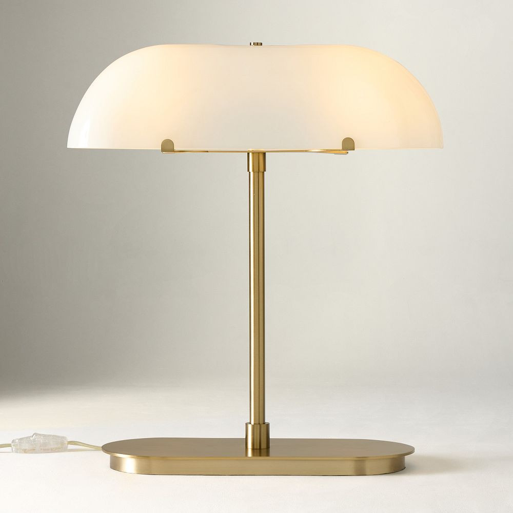 Reynolds Glass Table Lamp (17") | West Elm (US)