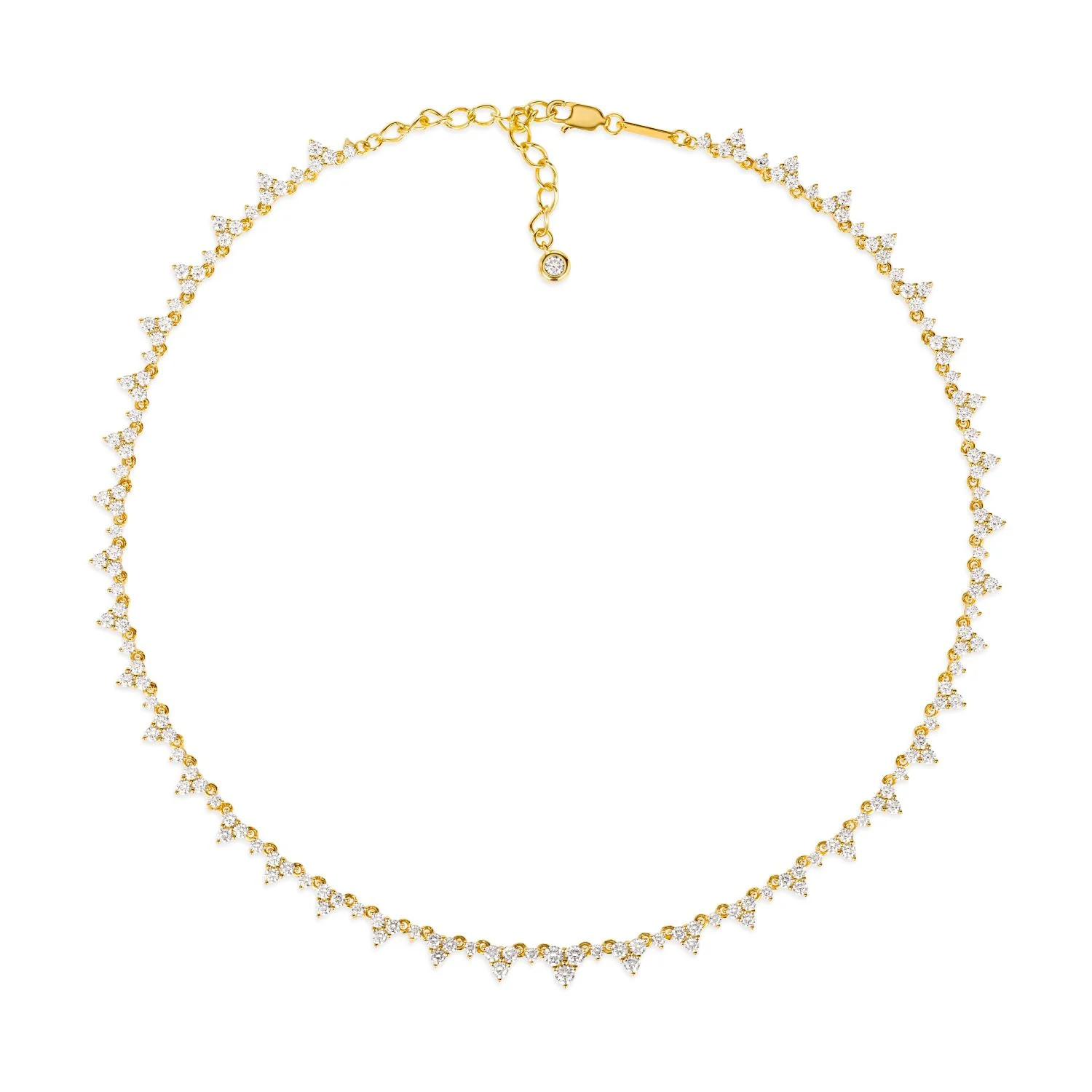 Anna Zuckerman Chelsea Diamond Crystalline Choker | Anna Zuckerman