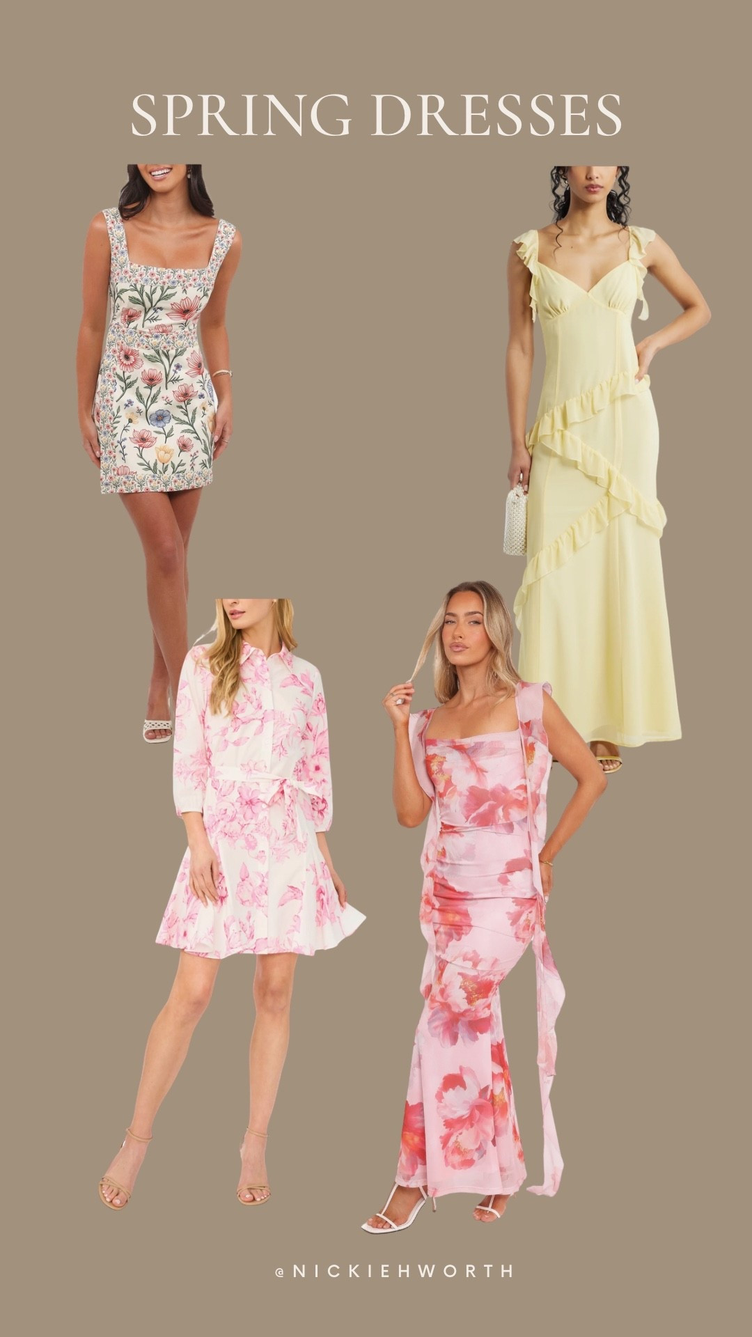 Spring dresses for 2926 

#LTKgrwm #LTKSeasonal #LTKootd